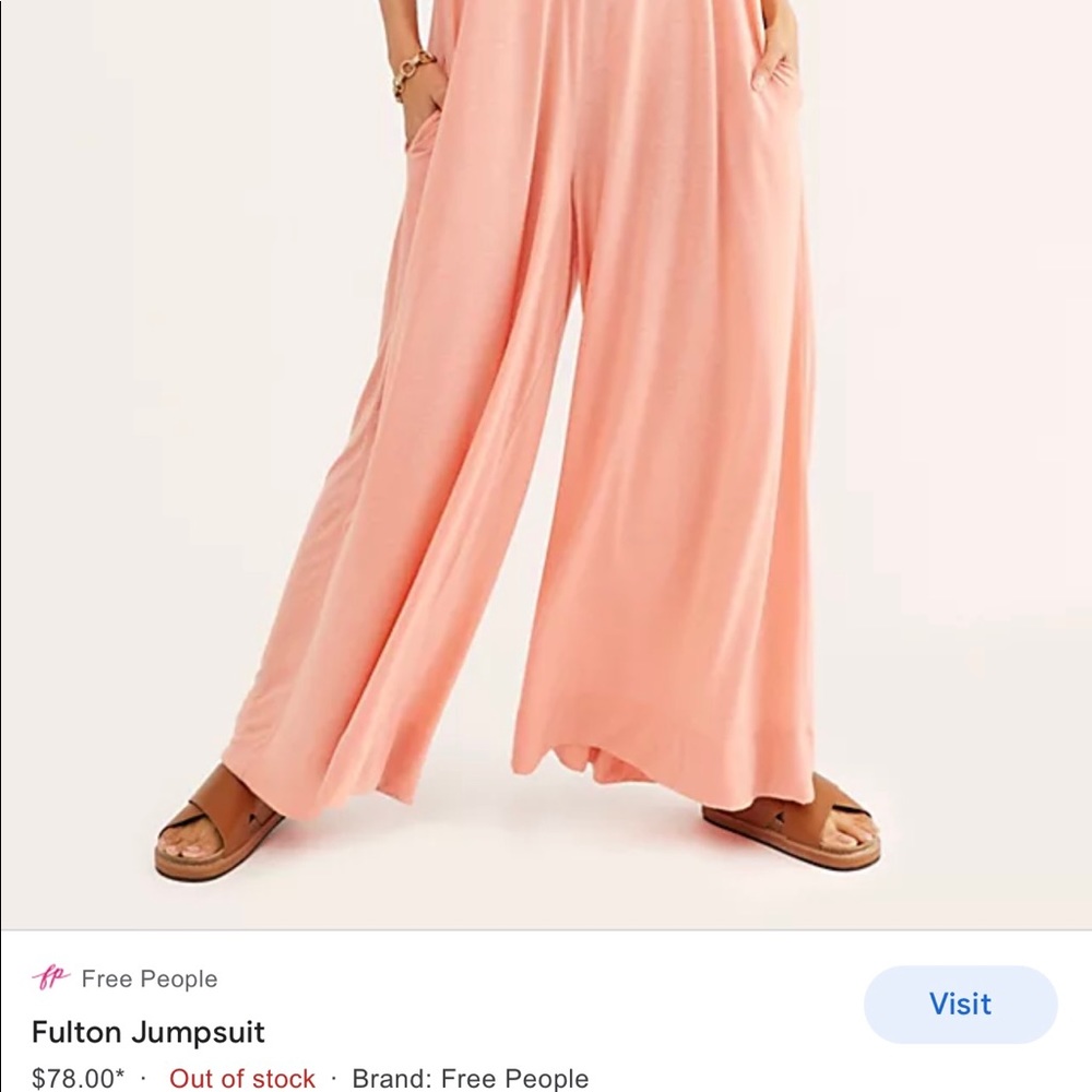 Free People Beach Fulton jumpsuit